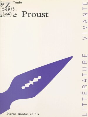 cover image of Lire Proust